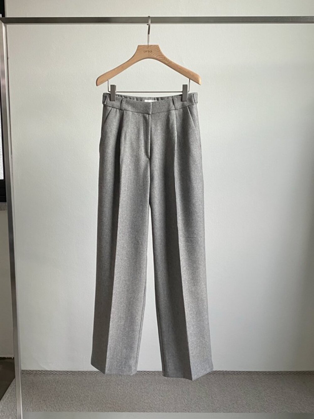 Op'Per Grey Wool Trousers – Size S